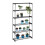 Blomstativ metall 6 hyllor 1