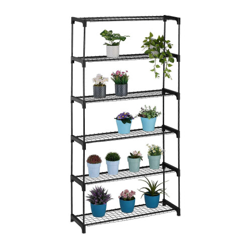 Blomstativ metall 6 hyllor