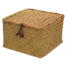 Handwoven Storage Basket for Storage Sewing Supplies Basket