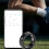 Smart Ring 20 mAh schwarz Größe 11 IP68 Touch Display 14