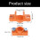 2Pieces Durability Glued Spreader for Uniform Distribution on 3