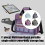 Foldable Storage Bag Fabric Ample Space Easy To Store-Multi 7