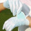 1 Pair Synthetic Microfiber Golf Gloves Suitable for-Blue C 6