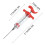 Meat Injector Syringe Plastic with Screw-on Needle 2