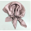 100 % silke sovehette for kvinner Pink 4