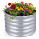 Costway 60 cm Round Raised Garden Bed Planter Box With Open-Ended Base 3