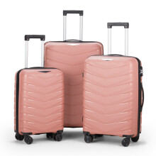 Suitcase Hard Shell Travel Trolley 4 Wheels Small Large Luggage 20/24/28"