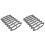Nonstick Silicone Roasting Rack Heat Resistant 2PCS 1