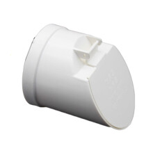 PVC-Bodenablaufabdeckung 50–160 mm mit automatischer Schließung