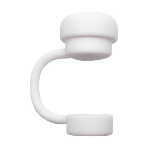 Capac de pai din silicon pentru paie de 10 mm, pachet de 1