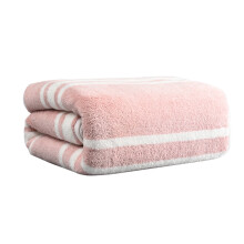 Serviette de bain en polaire corail 34 x 76 cm