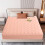 Drap-housse imperméable King Size 180 x 200 cm rose 5