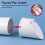 PVC drainage pipe floor drain with auto-closing 6