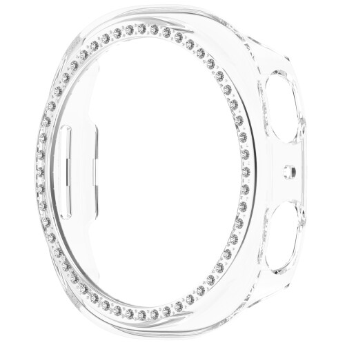 Capa Elegante para Samsung Galaxy Watch8 40mm Transparent