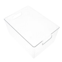 Transparent Plastic Storage Basket for Storage Portable Basket