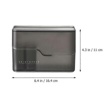 Cosmetics Organizer Box Plastic Designed For Desktop Use Suitable For Cosmetics Holder And Home Decor 1Pc