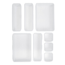 Sundries Storage Box Drawer Organizer for 4Sets Plastic Organizer