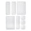 Sundries Storage Box Drawer Organizer for 4Sets Plastic Organizer 1