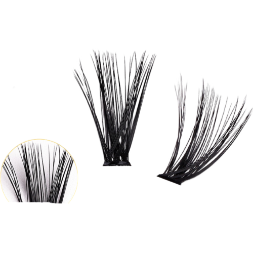 Faux cils, 168 grappes - Extension de cils DIY 1
