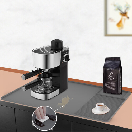 Silikonmatte für Kaffeemaschine Grey 1