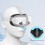 Silikon-Gesichtsmaske für Meta Quest 3S Grey 3