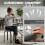 Homcom HOMCOM Stackable Stools Modern Cushioned Set of 4 Grey 5