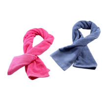 Lot de 2 serviettes de gym en coton 32 x 110 cm