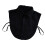 Friendly Detachable Collar withLace Embroidery for-Black 1