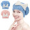 Bonnet de séchage pour cheveux (lot de 2) – Microfibre, super absorbant, 1