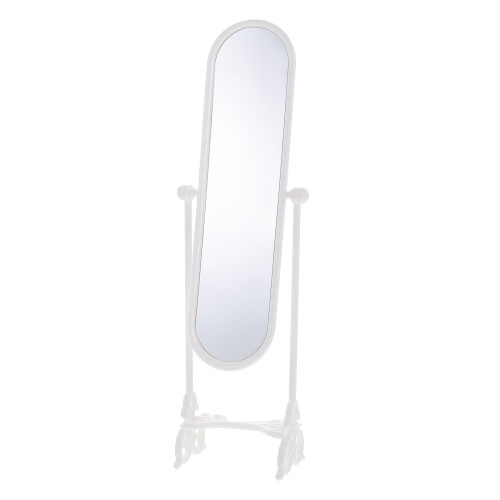 Ensemble de 2 miroirs miniatures blancs pour coiffeuse