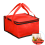 Bolsa térmica para entrega de alimentos 15,7 x 15,7 x 8,7 polegadas 1