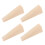 Cale de porte en bois faite à la main (4 pièces) 1