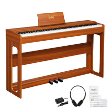Full Weighted Triple Pedals 88 Keys Keyboards Digital Piano