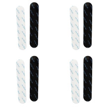 Rutschfeste Teppichgreifer - 2 mm dick, Schwarz, 4-teiliges Set