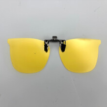 Polarisierte Clip-on-Sonnenbrille Yellow