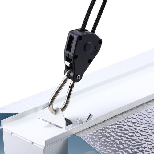 Elastisches Seil für Zelte, Zeltleine mit Metallrolle 2