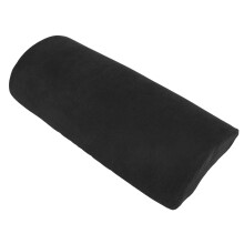 Gedächtnisschaum-Fußkissen 52x25x10 cm Schwarz