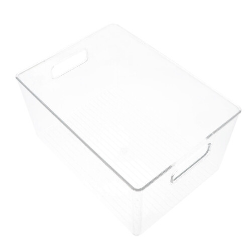 Transparent Plastic Storage Basket for Storage Portable Basket