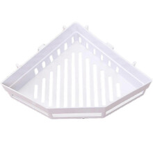 Traceless Plastic Bathroom Kitchen Storage Rack Organizer Shower Shelf