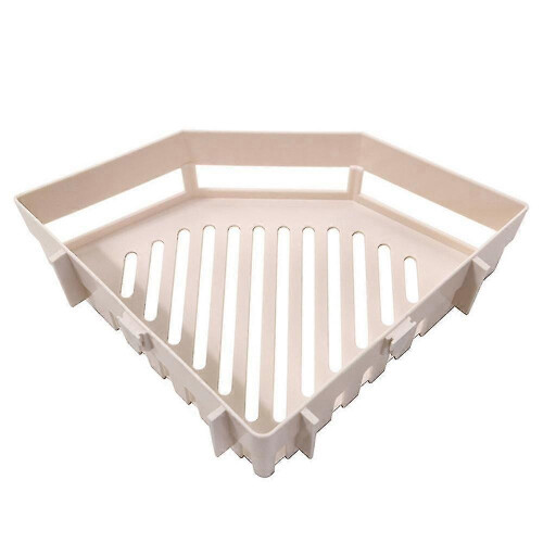 Traceless Plastic Bathroom Kitchen Storage Rack Organizer Shower Shelf