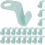 Clothes Hanger Connector Hooks, Blue Plastic Clothes-rack Hook Coat Hanger 1