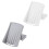 Adjustable Soap Draining Tray Bathroom Soap Storage Plastic Rectangular 2Set 1
