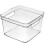 Clear Plastic Storage Bin With Handles,kitchen/organizers&storage,refrigerator 1
