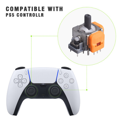 Joystick-Ersatz für PS5, Hall-Effekt-Sensor 2