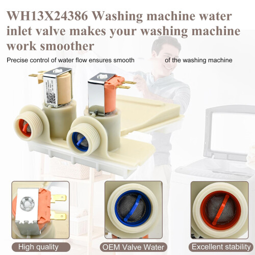 Compatible Water Valves for Multiple Washing Machine Models Easy 1