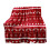 Stijggn kerstplaid, rood, 100x150cm 5