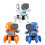 Programmable Six Claws Robot Enhancing Coordination And-White 2