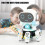 Programmable Six Claws Robot Enhancing Coordination And-White 5