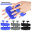 Ergonomic Silicone Hand Guard Shock Absorption Blister-Blue 6