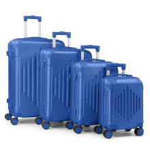 4Pcs 16/20/24/28Inch ABS Hard Shell Suitcase Set 4 Wheels Travel Cabin Luggage